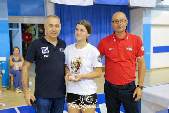 aaaIva Đorđević najbolji primač na turniru